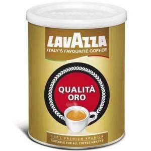 Молотый кофе " Lavazza"  Qualità Oro (Оро)  250г ж/б