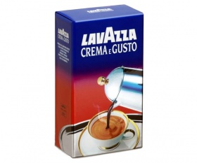 Молотый кофе " Lavazza"  Crema E Gusto (Крема Густо)  250г в/у